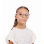 Ochelari anti-lumină albastră pentru copii roz UNIZDRAV + carcasă, geantă și set de testare