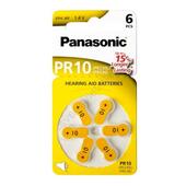 Baterie Panasonic PR10 pentru aparate auditive, 6 buc
